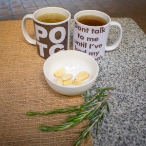 rosemary garlic beef bone broth