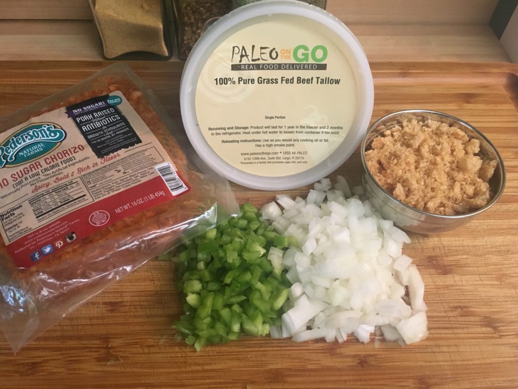 paleo chorizo breakfast patties ingredients
