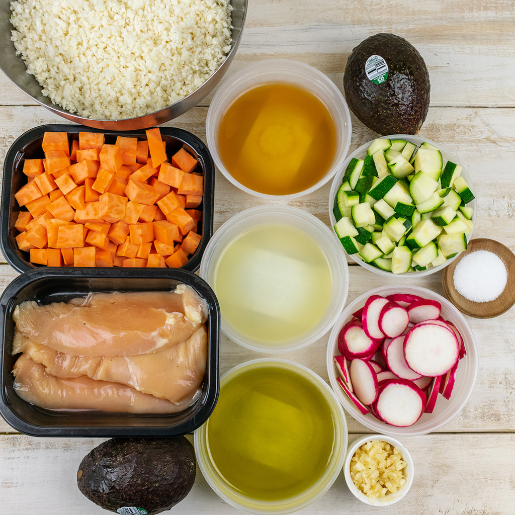 paleo chicken burrito bowl ingredients