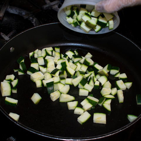 dice zucchini