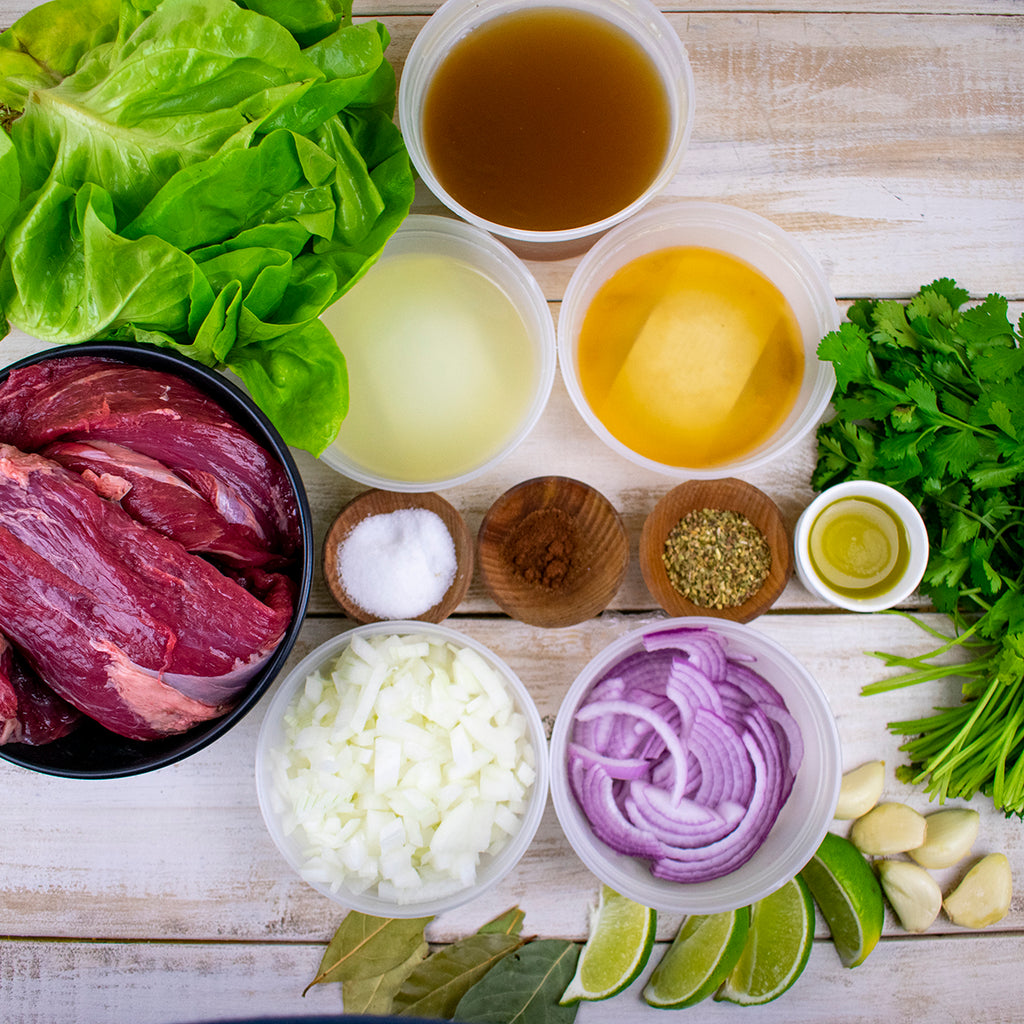 Ingredients for Paleo Instant Pot Barbacoa Beef