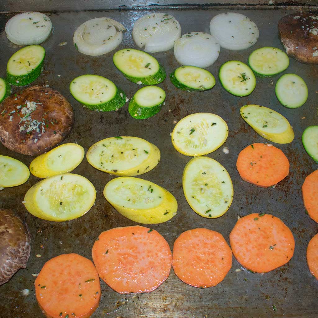 cook vegetables