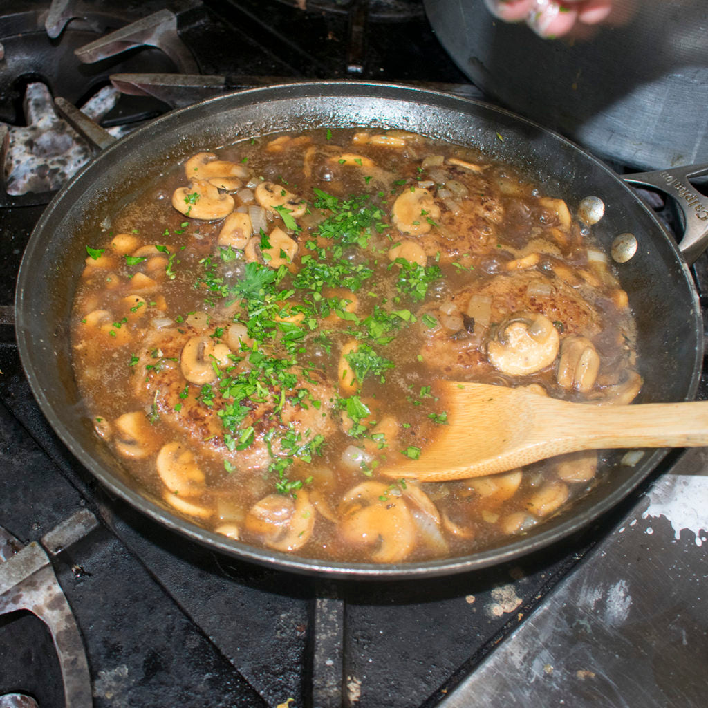 add fresh chopped parsley