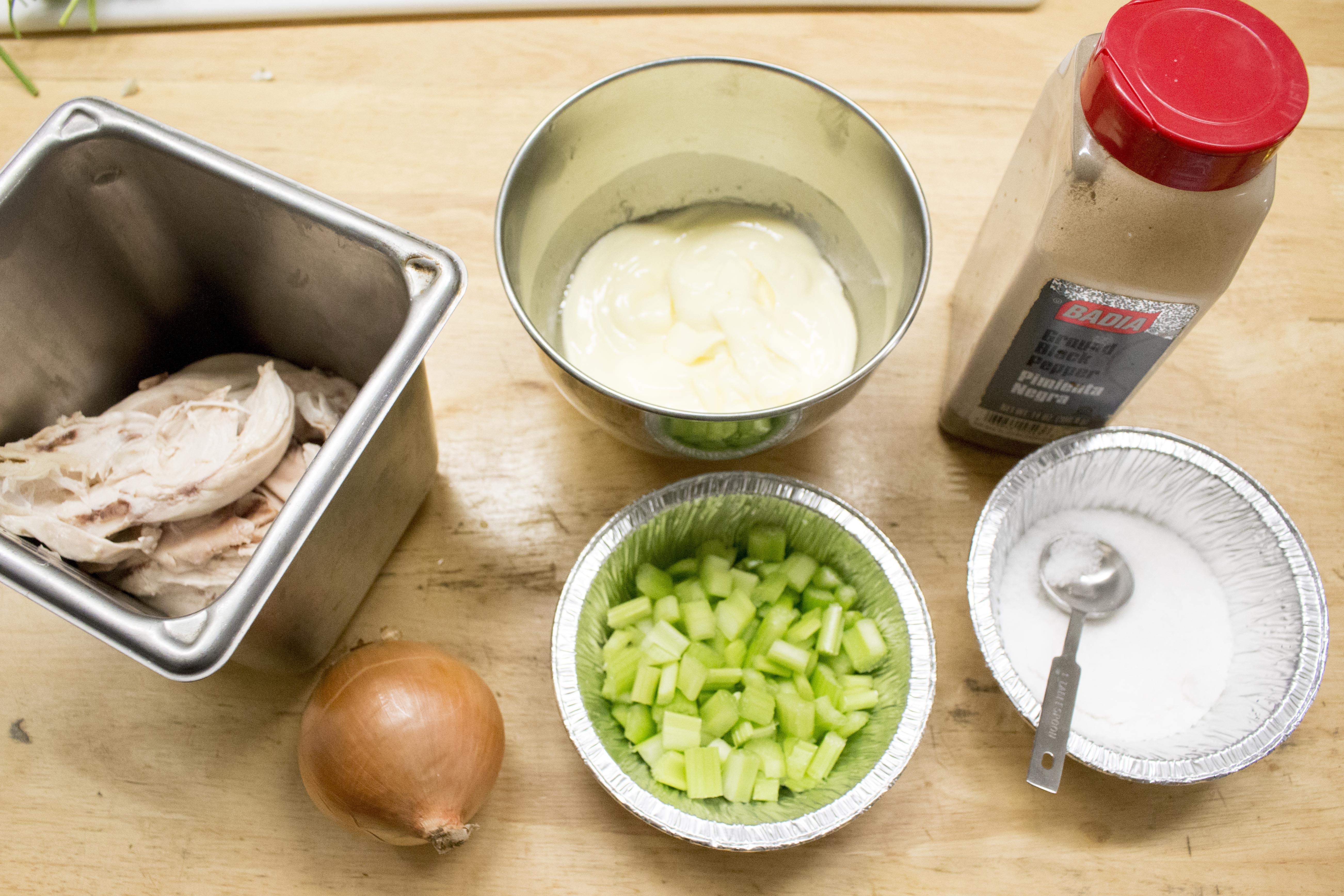 Paleo Chicken Salad Ingredients