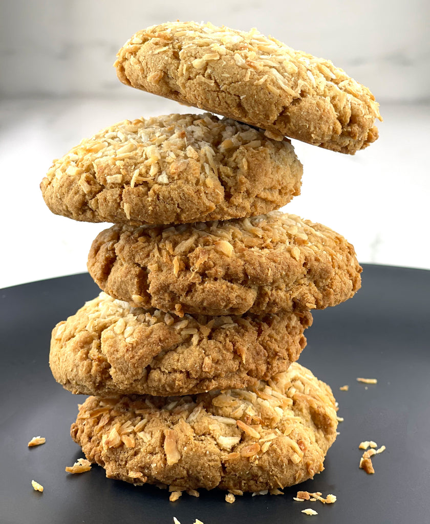 Paleo Lemon Cookies With Sprinkled Coconut
