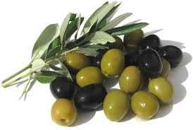 black and green olives - monounsaturated fats