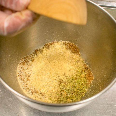 add all aip rub ingredients into large bowl