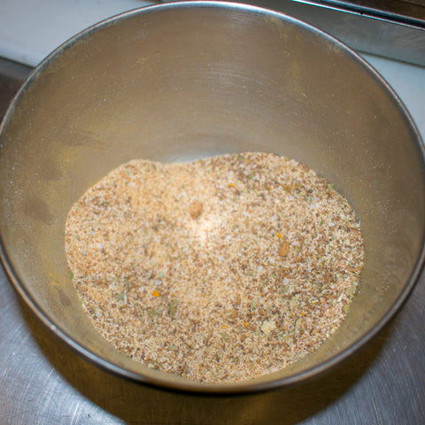 add all aip rub ingredients into large bowl