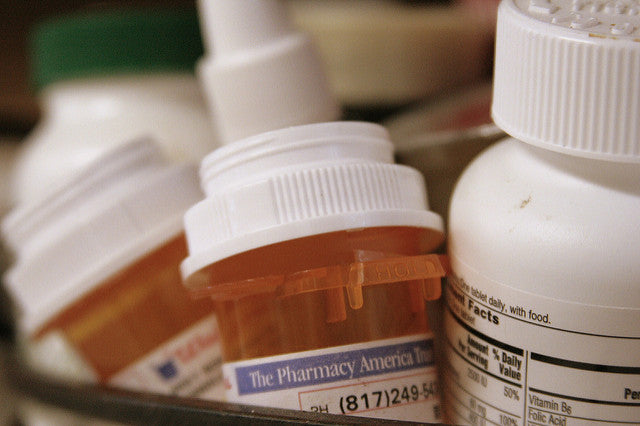 prescription bottles