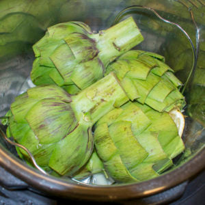 AIP Artichokes in the pressure cooker