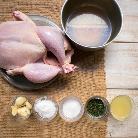 Instant Pot AIP Lemon Herb Roast Chicken Ingredients