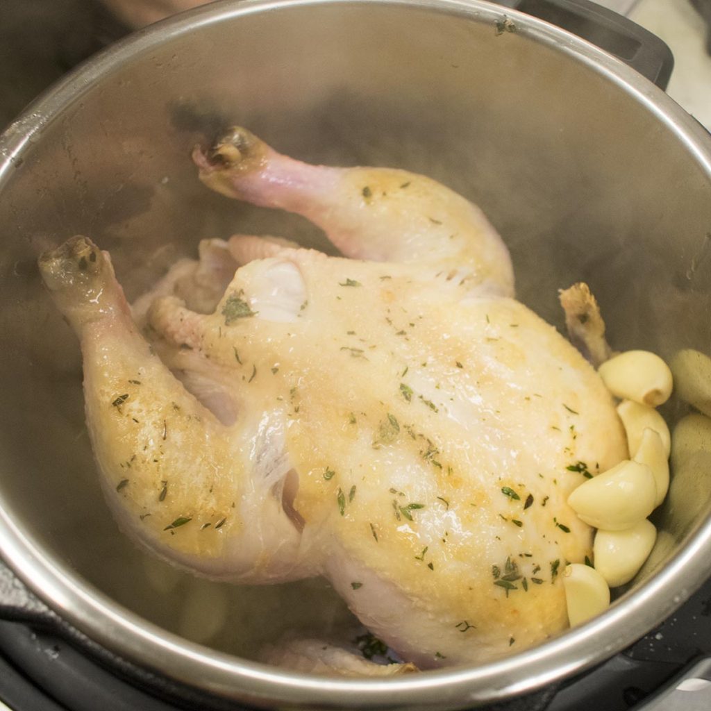 Add garlic cloves