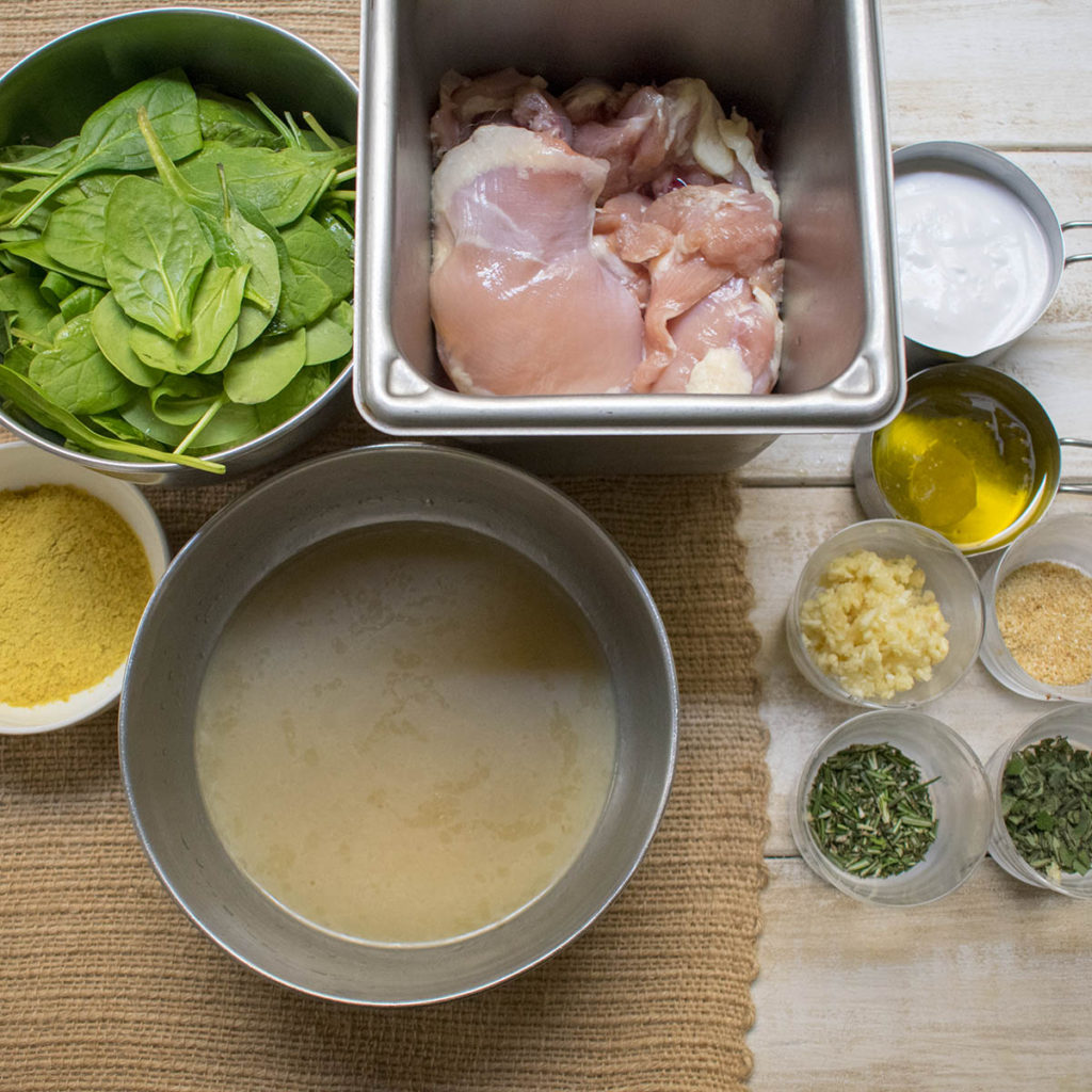 AIP Tuscan Garlic Chicken Thighs Ingredients