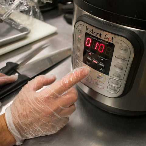 manual 60 minutes high-pressure with natural release