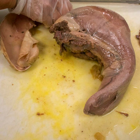 peel the lingua tongue