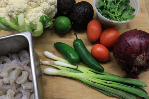 aip paleo mexican rice bowl ingredients