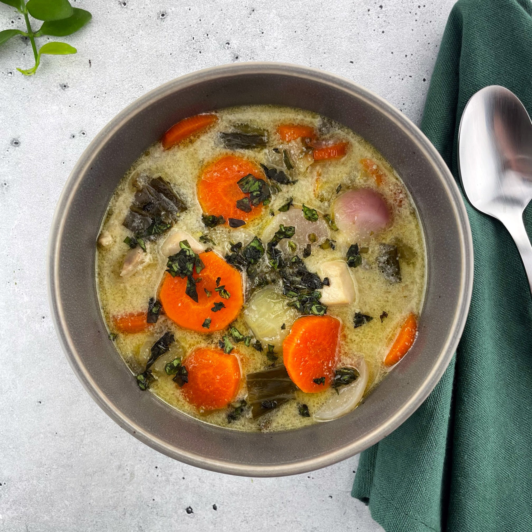 AIP Friendly Thai Green Curry with Chicken and Vegetables Paleo On The Go Meal Delivery