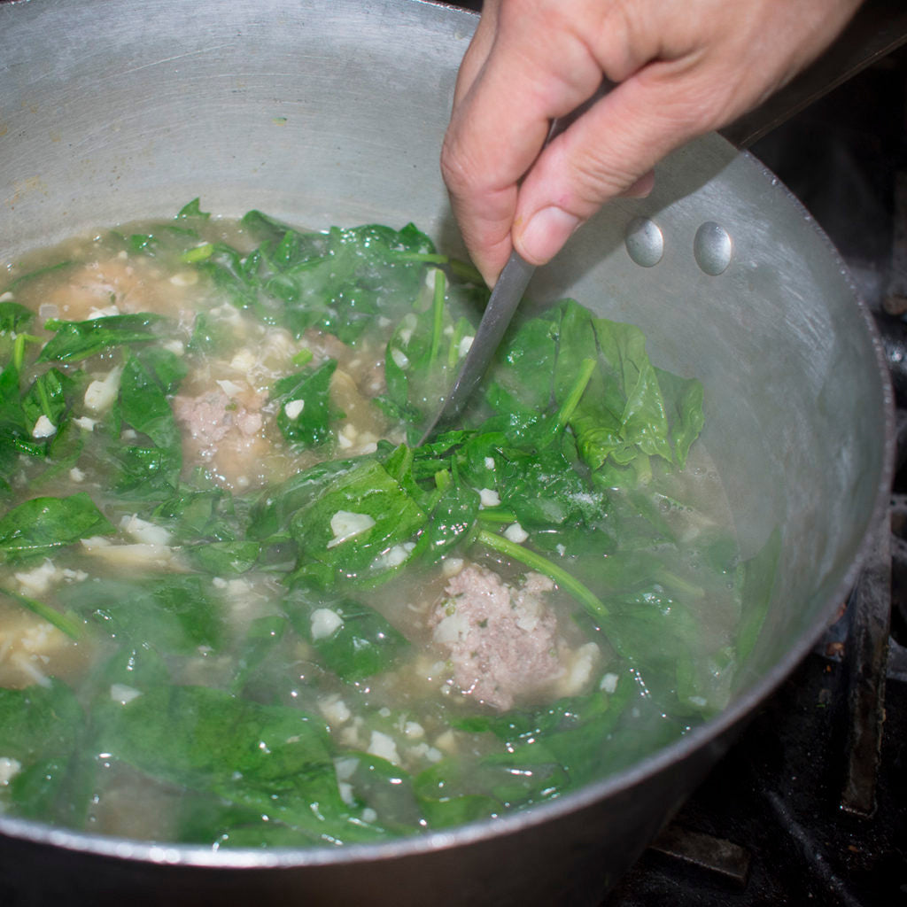 simmer italian wedding soup