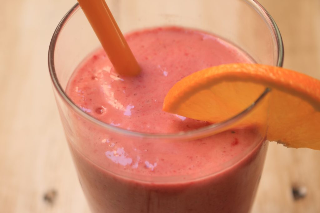 aip paleo raspberry coconut smoothie