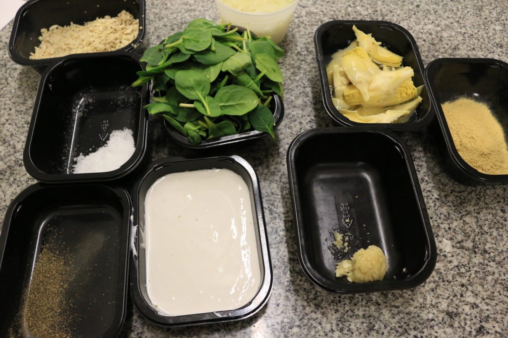 aip paleo spinach artichoke dip ingredients