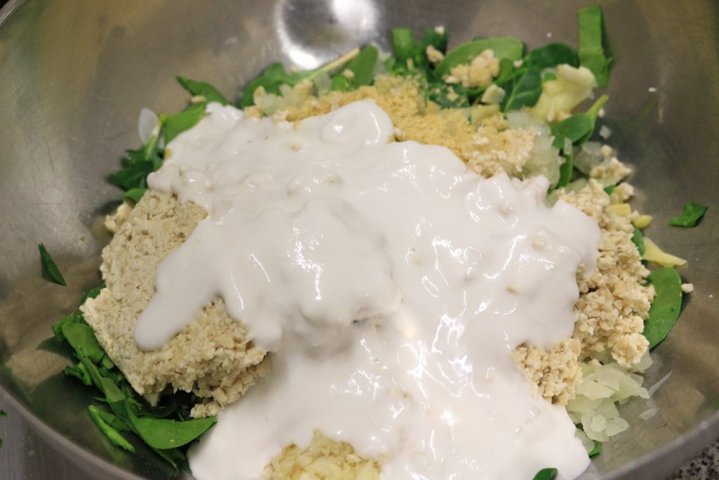 add coconut cream