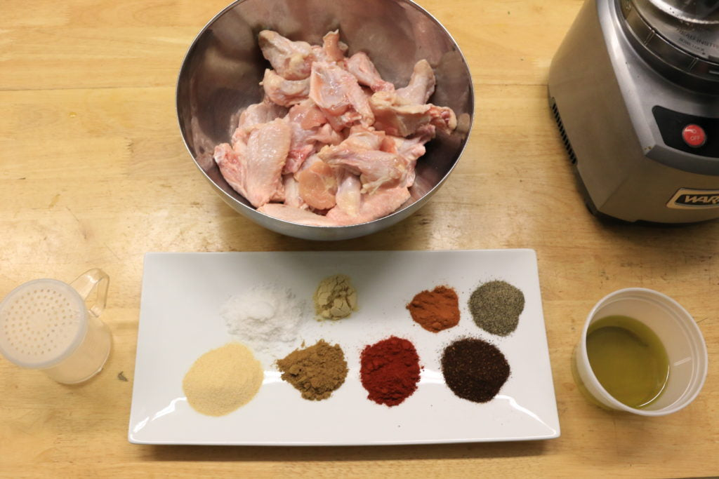 ingredients Paleo Dry Rub Wings