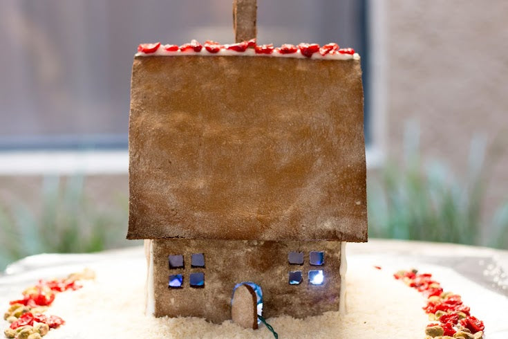 paleo aip gingerbread house