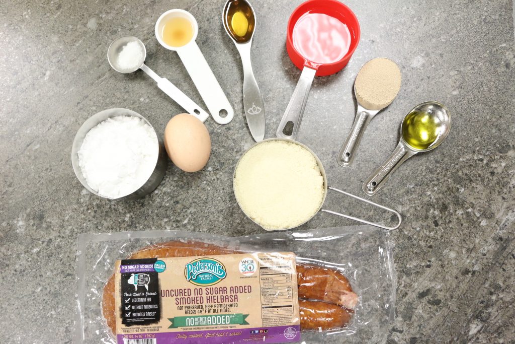 Paleo Kielbasa Pigs in a Blanket Ingredients