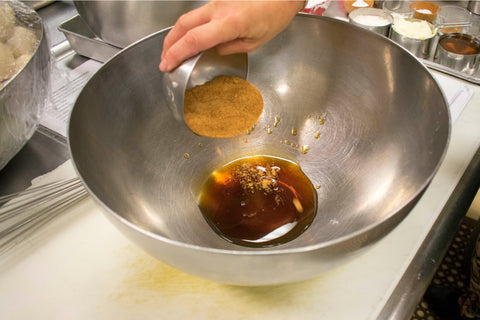mix paleo ingredients in bowl
