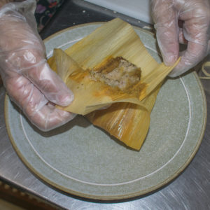 Unfold it to see if the filling is firmed up and not mushy