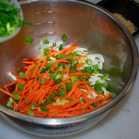add scallions