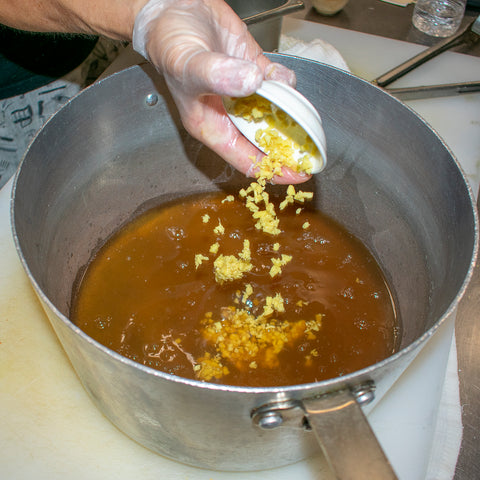 add fresh ginger