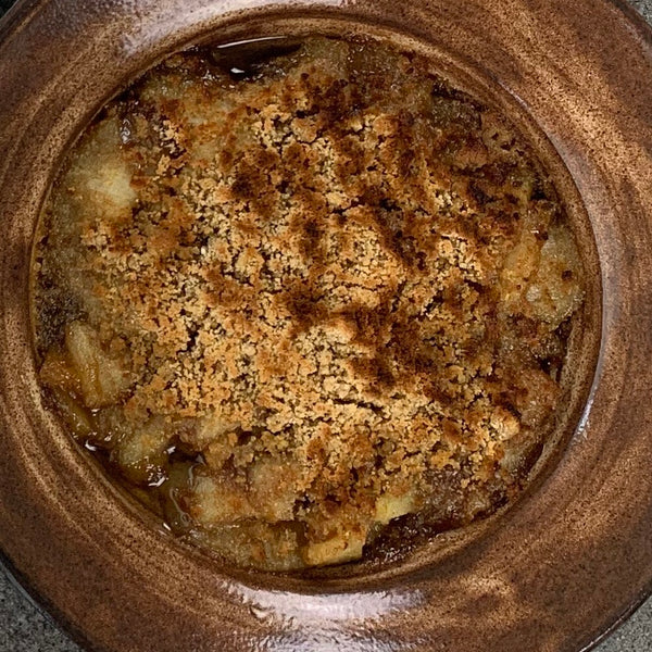 aip paleo apple pie crumble