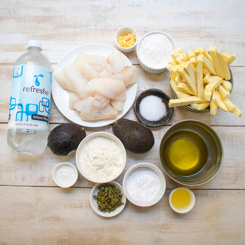 AIP Fish and Chips Ingredients