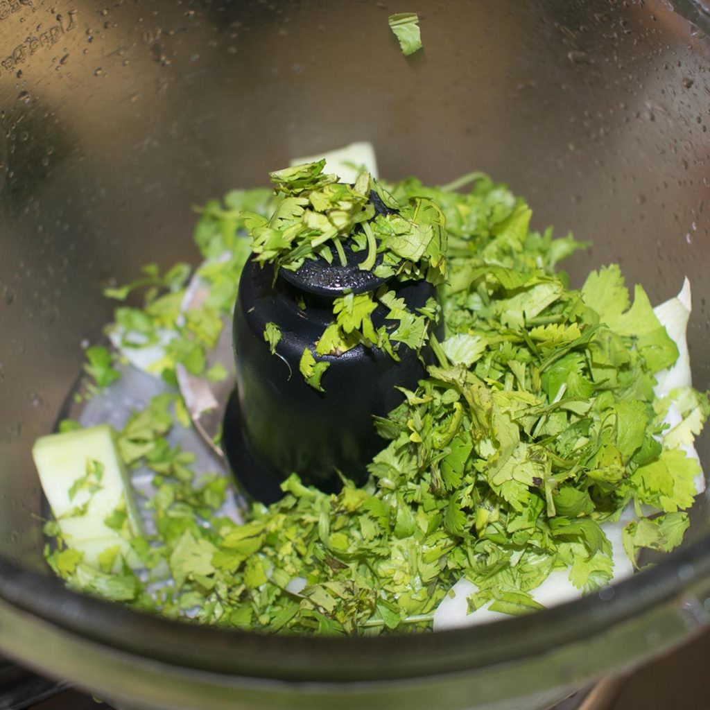 Puree all ingredients until smooth
