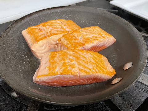 aip seared salmon