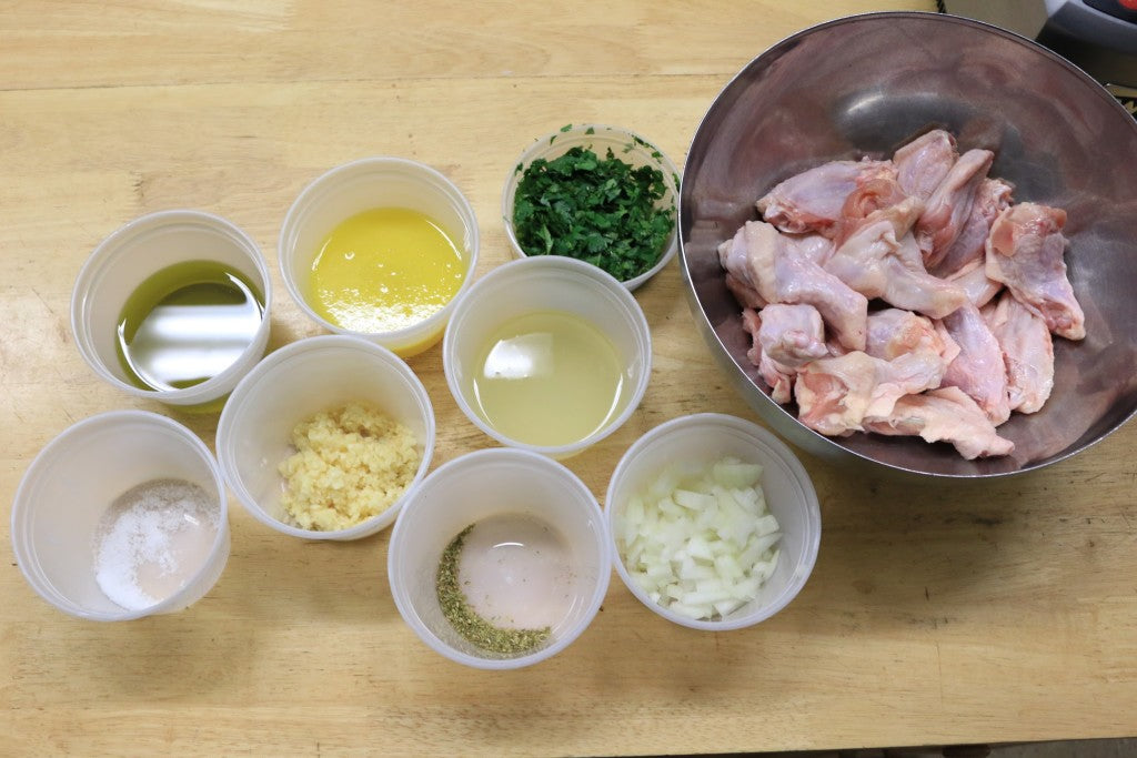 Mojo Chicken Wings Ingredients
