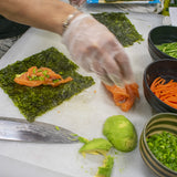 Prepare Seasnax Salmon Hand Rolls