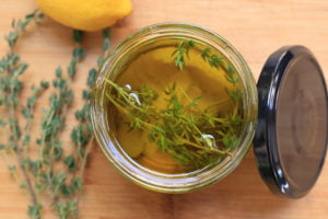 Lemon Thyme Infused Oil