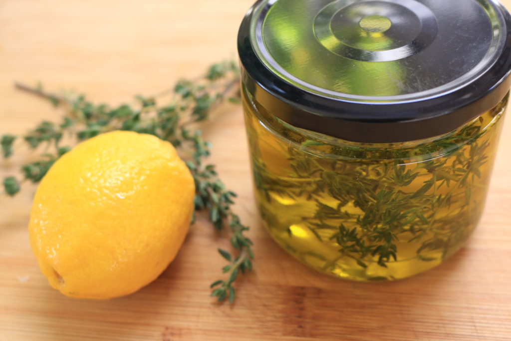 Lemon Thyme Infused Olive Oil