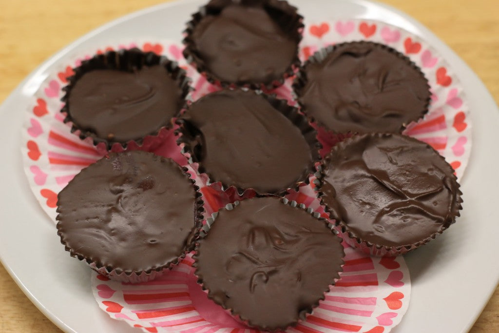 Paleo Almond Butter Chocolate Cups