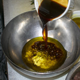 toss the ginger dressing well