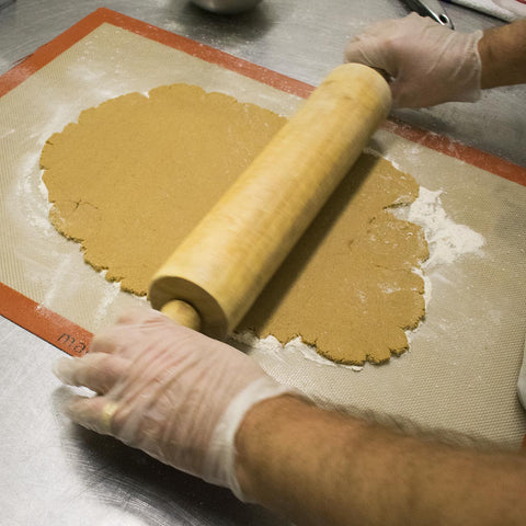 aip baking tips from chef ann - rolling dough